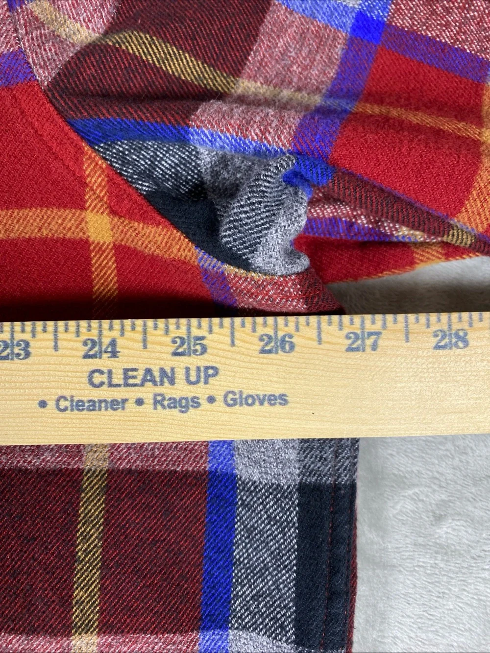Lot‎ Of Two The North Face Men’s 2XL Plaid Flannel Shirt Red Blue+Green Navy